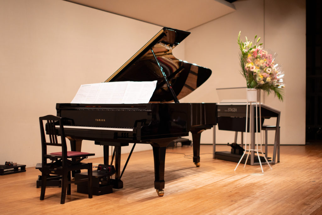 発表会で弾くピアノ